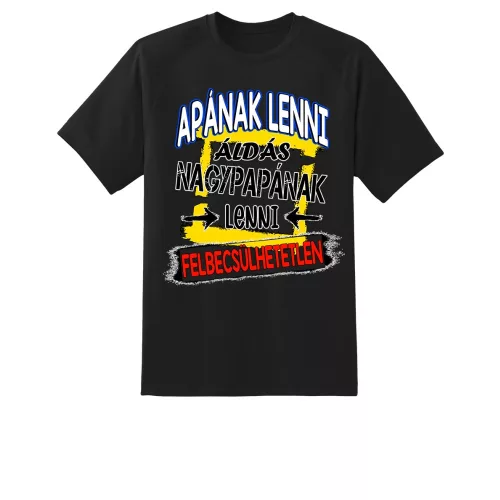 byť dedom je nadsenie! čierne tričko