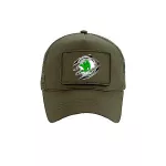 vymeniteľná šiltovka škoda military zelená