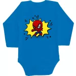 spiderman body pre bábätká zelená
