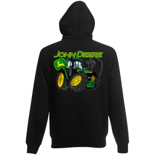 detský sveter na zips jd - čierny