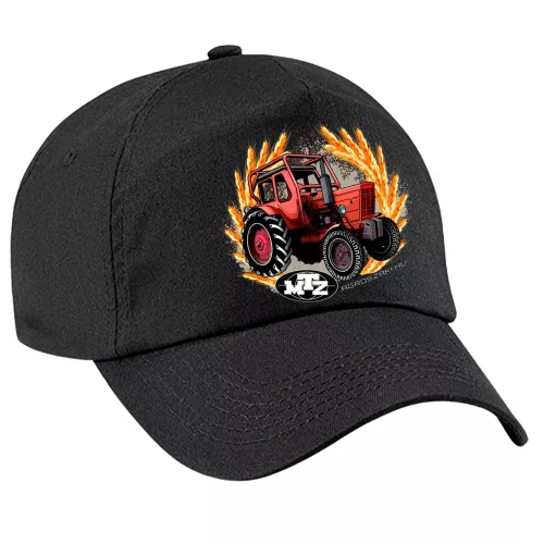 čierna látka mtz 50 baseballová čiapka