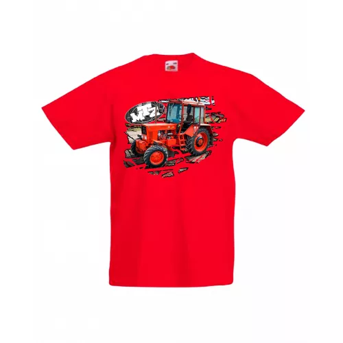 mtz 82 červené detské tričko