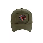 mtz 82 army zelená baseballová čiapka vymeniteľná záplata