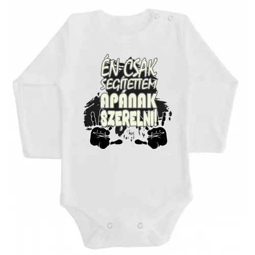 len som pomohol oteckovi zapojit sa! telo bábätka