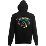 detský sveter na zips fendt - čierny