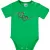 ukradla som ockovo srdce! detské body s krátkym rukávom zelenej farby