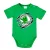 skoda zelené dojčenské telo s krátkym rukávom