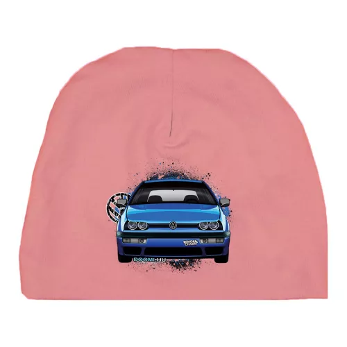 vw golf mk3 dieťa čiapka ružová