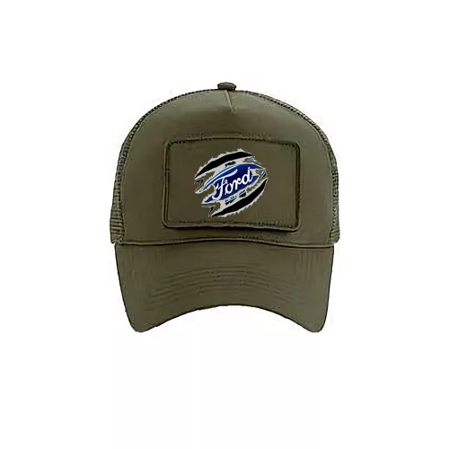 vymeniteľná šiltovka ford military zelená
