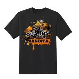 čierne tričko quados bandita