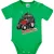 belorus body pre bábätká zelený krátky rukáv