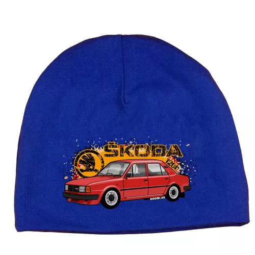 skoda 120 detská čiapka modrá