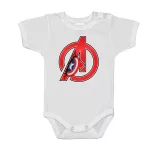 body čiapkatain america bábätká, overal čiernej farby