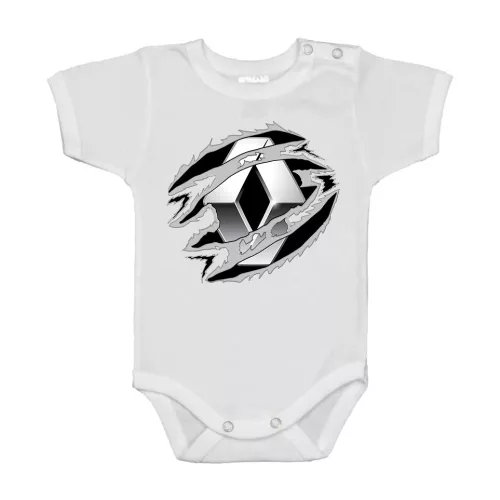 renault biele telo s krátkym rukávom