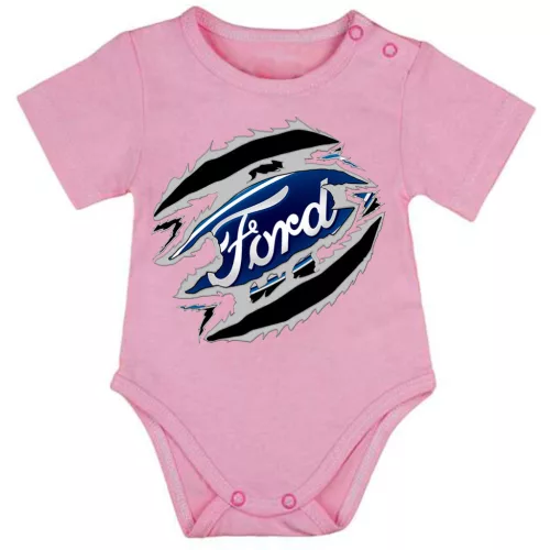 ford ružový bojček s krátkym rukávom