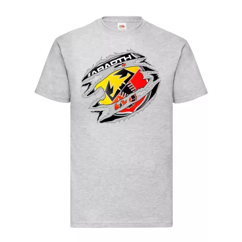 tričko abarth sivá