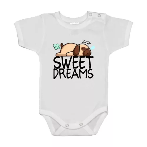 mopslík biely biely body