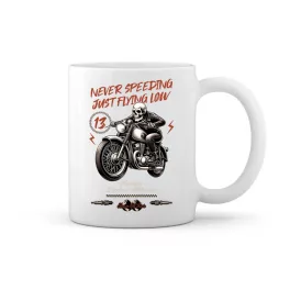 never speeding hrnček