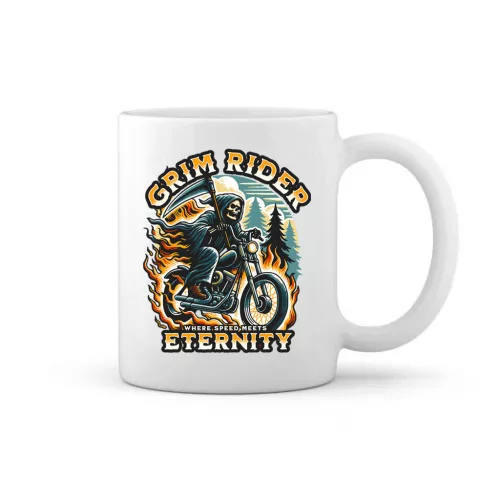 grim rider hrnček