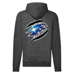 subaru mikina na zips tmavosivá