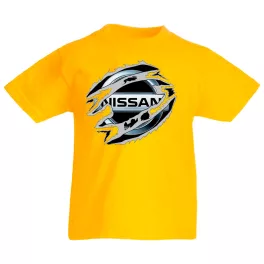 detské tričko nissan žlté