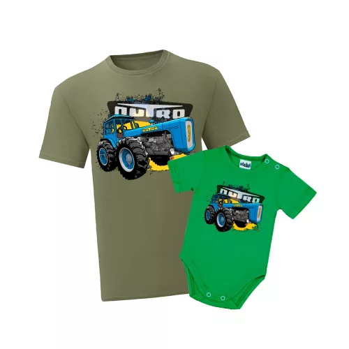 dutra zelená agro páry sada s telom - doprava zadarmo!