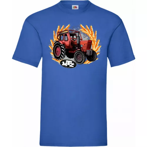 tričko mtz 50 tractor modrá