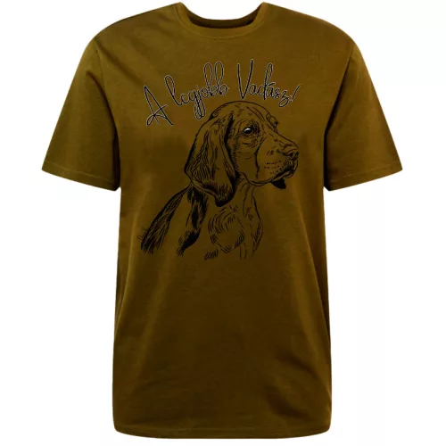 najlepšia košeľa lovec beagle hnedá