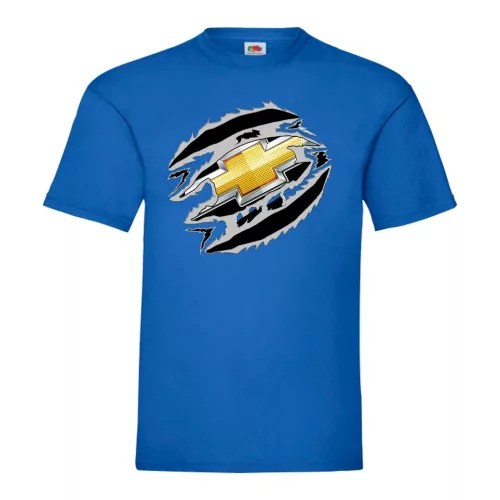 modrá košeľa chevrolet