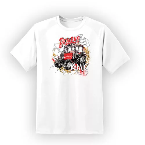 beloruské biele krátke tričko nové