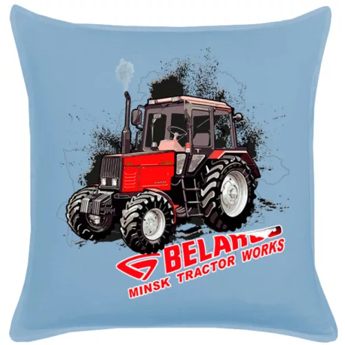 mtz 892.2 modrá bavlna plátne vankúš