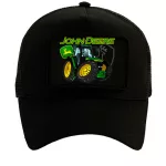 čierna vymeniteľná baseballová čiapka john jeleňe