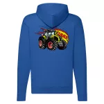 modrá mikina claas axion zipper