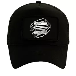 baseballová čiapka seat čierna vymeniteľná