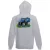 detský sveter na zips new holland - sivý