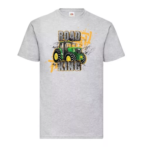 nové krátke tričko zelená tractor sivé