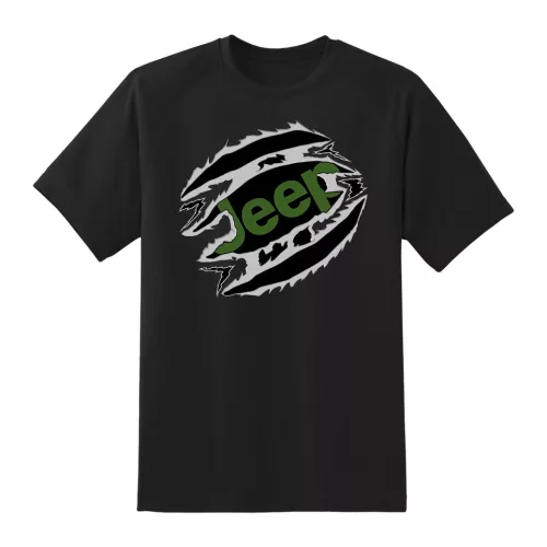 tričko jeep čierne