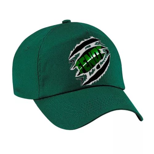baseball čiapka fendt zelená látka