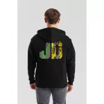 čierna mikina so zipsom j.d style