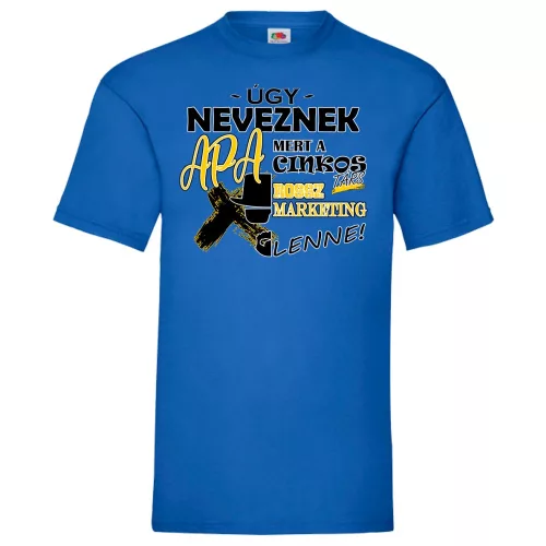 volám sa otec! modré tričko 