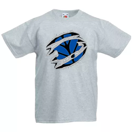 detské tričko new holland sivá