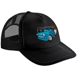čierny trabant 601 basebalová čiapka