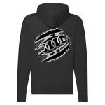 audi čierna sveter na zips