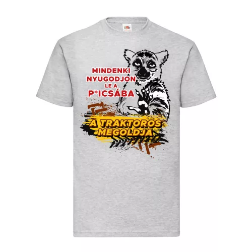 všetci sa upokojte, sivé tričko (vyrieši to traktorista)