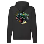 fendt mikina čierna na zips