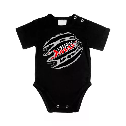 isuzu d-max čierna krátky rukáv dojčenské body