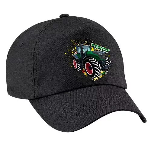 baseball čiapka fendt čierna látka