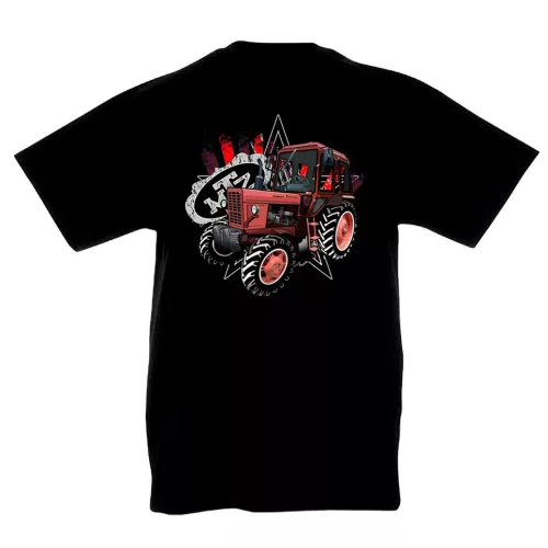detské tričko mtz 82 traktor čierna