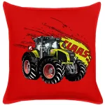 claas axion červený bavlnený vanúšek