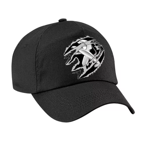 čierna látka peugeot baseball čiapka